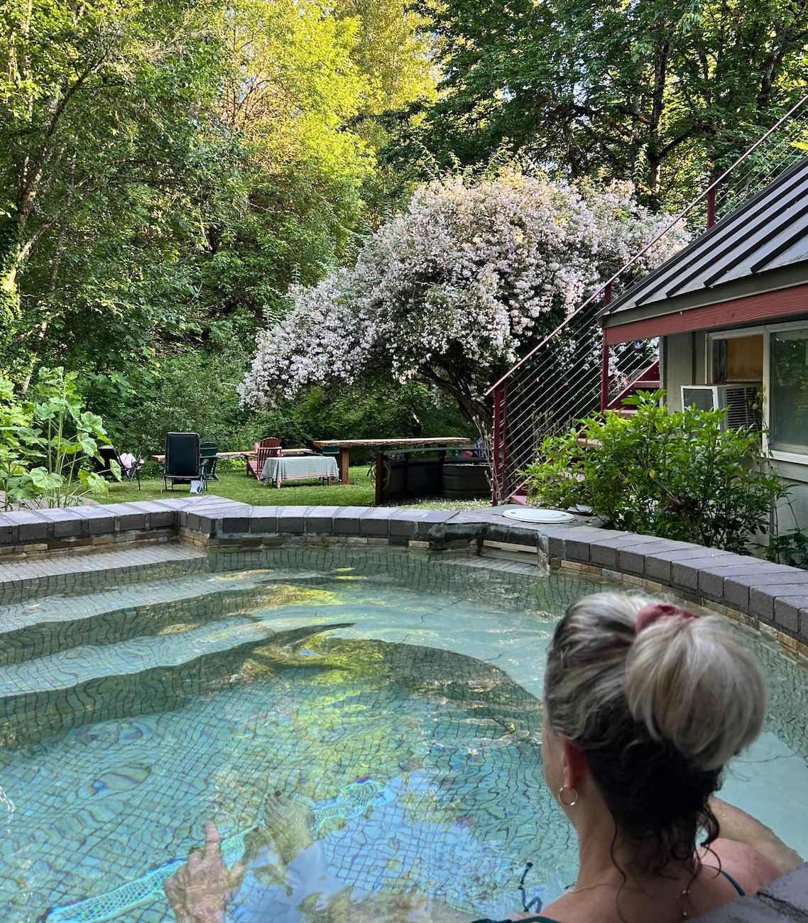 The pool at Tipi Village