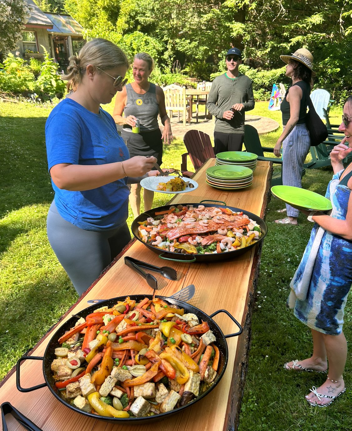 Gathering around the meal table